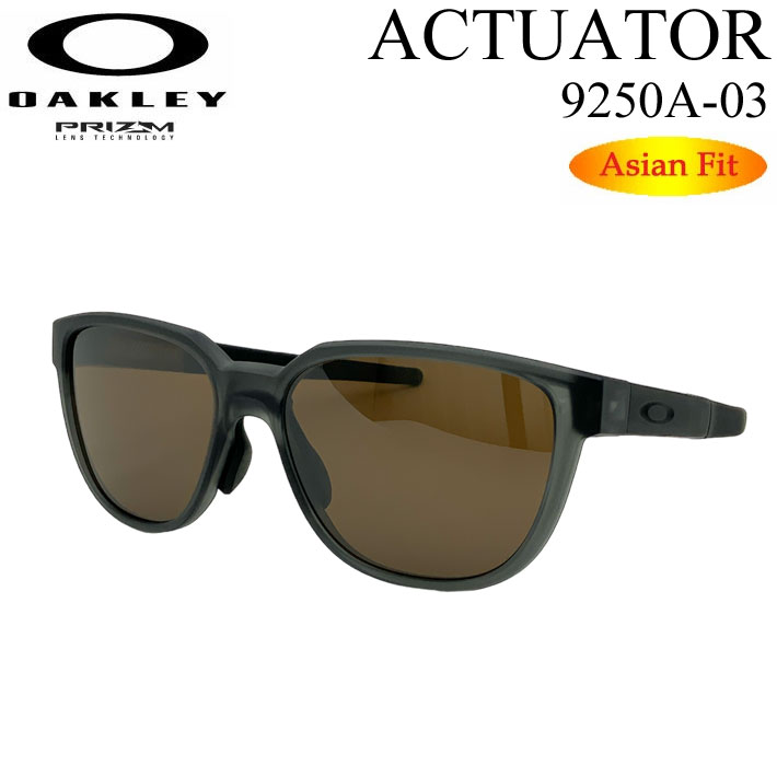 オークリー OAKLEY サングラス 9250A-0357 ACTUATOR アクチュエーター Asia Fit アジアンフィット PRIZM プリズムレンズ 日本正規品 キャンプ アウトドア