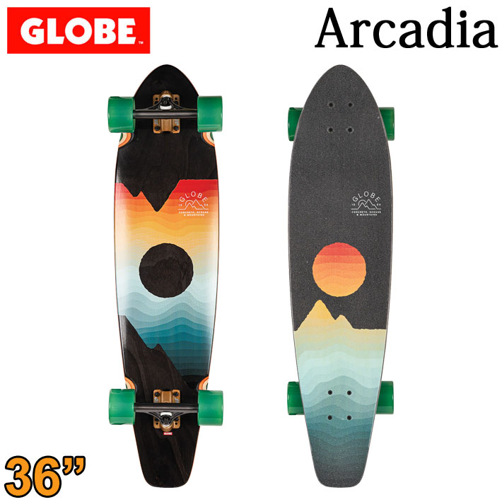 GLOBE ȥܡ  Arcadia [14] Black Maple Chromeset 36 ץ꡼ ե ܡ ե ȥ졼˥ SK8ڤб