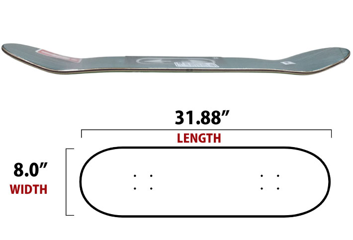 GIRL SKATEBOARD ガール スケートボードデッキ DUAL DIRECTIONAL 8.0inch [G16] GR...