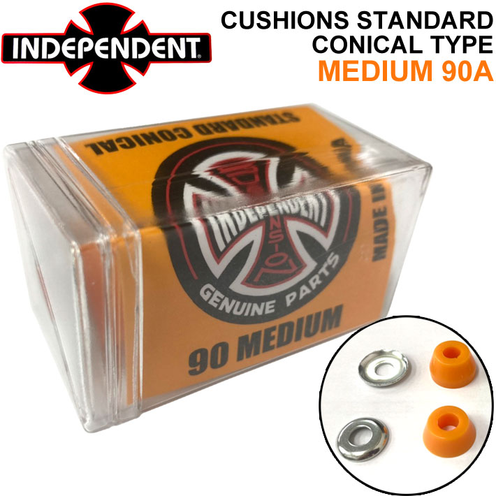 INDEPENDENT ǥڥǥ CUSHIONS STANDARD CONICAL å  ˥륿 MEDIUM 90A ߥǥ å ֥å  ߿ î    ȥܡ ȥå ѡ SK8ڤб