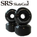 [݌Ɍ] SRS Skate Gear GXA[GX XP[g MA EB[ CONTINENTAL WHEEL 52mm Flat 100A SK8 XP[g{[h XP{[yyΉz