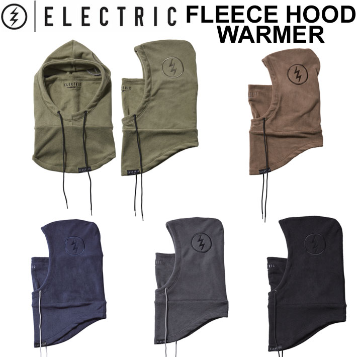 23-24 エレクトリック ELECTRIC ネックウォーマー バラクラバ フェイスマスク FLEECE HOOD WARMER フリース フードウォーマー スノーボード 日本正規品 [メール便発送商品]