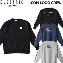 24-25 ELECTRIC エレクトリック ICON LOGO CREW スウェット トレーナー クルーネック スエット スノーボード 日本正規品【即】(4)