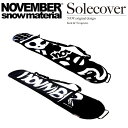 NOVEMBER ノベンバー スノーボード SOLECOVER NEOPRENE ソールカバー ネオプレーン [CA(キャラ) / NV(ロゴ)] ノーベンバー ボードケース その1