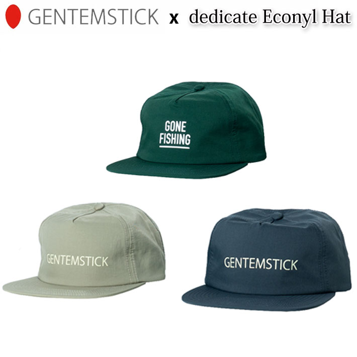 GENTEMSTICK ゲンテンスティック dedicate Econyl Hat キャップ 帽子 メンズ レディース ユニセックス アパレル