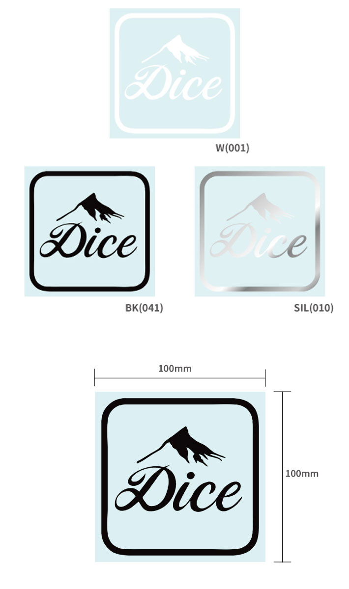DICE ������ STICKER [�������� ����] [6] [7] [8] ���åƥ��� ���ƥå��� ������ �ǥ����� ž�� ���Ρ��ܡ��� ���Υܡ� ���������꡼��¨��