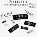 ELECTRIC GNgbN XebJ[ UNDER VOLT LOGO [MTCY] ~l[gH Xm[{[hXebJ[ ΂甄 1 yyΉz