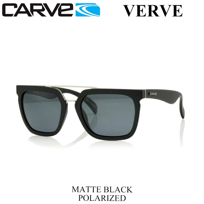 [߸˸¤] CARVE  󥰥饹 VERVE [Matt BLACK POLARIZED] и и и󥰥饹 [64] ڤб