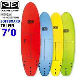 [follows特別価格] O&E 2023 ソフト サーフボード OCEAN＆EARTH オーシャンアンドアース SURF SCHOOL SOFTBOARD 7’0 ソフトボード ショートボード 初心者用ボード サーフィン [営業所止め送料無料]