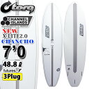 トルク サーフボード チャンチョ ファンボード torq surfboard X-LITE CHANCHO 7'0 [White Pinline] AL MERRICK アルメリック CHANNEL ISLANDS エポキシボード ミッドレングス EPSボード サーフィン [営業所留め送料無料]