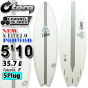 トルク サーフボード ポッドモッド ショートボード torq surfboard X-LITE PODMOD 5'10 [White Pinline] AL MERRICK アルメリック CHANNEL ISLANDS チャンネルアイランド サーフィン [営業所留め送料無料]