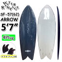 現品限り 2022 WATER RAMPAGE ウォーターランページ サーフボード ARROW アロー 5 039 7 SOFT BOTTOM FCS対応 QUAD FIN ソフトボード サーフィン ショートボード フィッシュ ソフトフィン付属 営業所留め送料無料