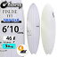 torq surfboard トルク サーフボード PINLINE DESIGN MOD FISH 6'10 [White Pinline] モッドフィッシュ ショートボード フィッシュボード エポキシボード 初級者 初心者 ビギナー サーフィン [営業所留め送料無料]