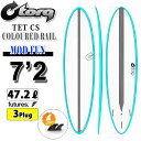 torq surfboard gN T[t{[h TET CS Color Design MOD FUN 7'2 [MiamiBlue Rail] t@{[h G|LV{[h [cƏߑ]