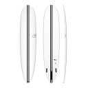 torq surfboard トルク サーフボード TEC DON XL 8'6 [White] ドン ロングボード 1+2 BOX future 3Plug [営業所留め送料無料] 3