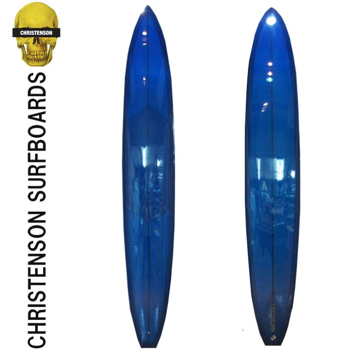 [follows40周年記念特別価格] christenson surfboards クリステンソンサーフボード Chris Craft 12'0'' [BLUE TINT] ロングボード クリスクラフト サーフィン 希少サーフボード 正規品 [条件付き送料無料]