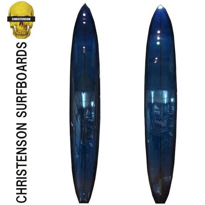 [follows40周年記念特別価格] christenson surfboards クリステンソンサーフボード Chris Craft 12'0'' [Nail Blue Tint] ロングボード クリスクラフト サーフィン 希少サーフボード 正規品 [条件付き送料無料]