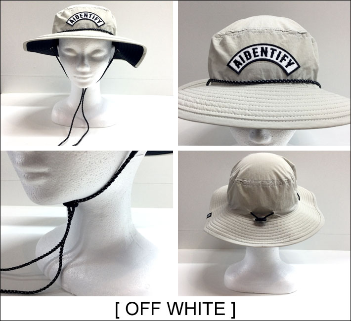 [メール便発送商品] AIDENTIFY SURF HATS アイデンティファイ サーフハット 帽子 日焼け防止 日焼け対策 [UV対策特集] 2