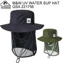 [[֔i] 2022 QUIKSILVER NCbNVo[ nbg [QSA221756] MW UV WATER SUP HAT Xq T[tnbg [UV΍W]