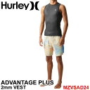 2024 n[[ Hurley EFbgX[c xXg [MZVSAD24] Y ADVANTAGE PLUS 2mm VEST BACK ZIP obNWbv Ahoe[W vX T[tB EGbgX[c {KiyyΉz