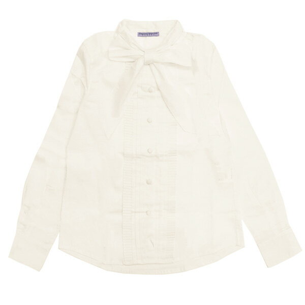 エルマンノ シェルヴィーノ ジュニア ERMANNO SCERVINO JUNIOR (B19BK501SIS WH) ホワイト キッズ 長袖 シャツ ブラウス