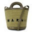 ڥȥåȥۥޥ MARNI (SCMP0056Q1 P3860 00V25 OLIVE) 23SS ꡼ TROPICALIA SMALL BUCKET BAG Хå ϥɥХå 2way Хå Хå ХåȥХå