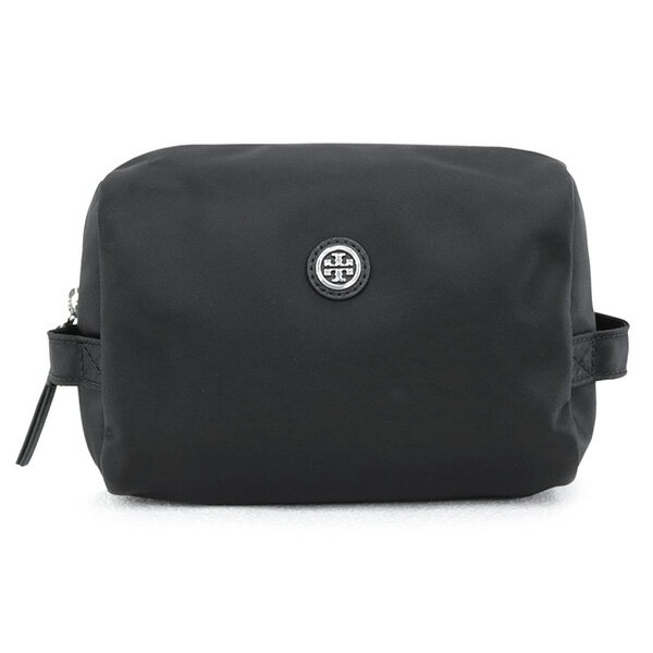 【15日(水)はP10倍!】トリーバーチ TORY BURCH (84999 001 BLACK) 22aw ブラック VIRGINIA LARGE COSMETIC CASE ヴァージニア 化粧ポーチ ポーチ