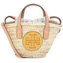 トリー バーチ かごバッグ トリーバーチ TORY BURCH (88236 270 NATURAL / GOLDEN SUNSET)【A】22ss ナチュラル×イエロー ELLA STRAW MINI BASKET エラ ストロー ミニ バスケット カゴバッグ ショルダーバッグ レディース バッグ