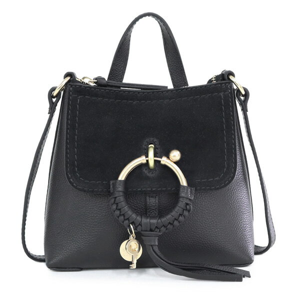 シーバイクロエ SEE BY CHLOE (CHS23SSB92330 001 BLACK) 23SS ブラック JOAN ジョアン バッグ バックパック リュックサック リュック