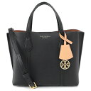 トリーバーチ バッグ（レディース） 【P5倍★4/30・5/1】トリーバーチ TORY BURCH (81928 001 BLACK) 22aw ブラック PERRY SMALL TRIPLE COMPARTMENT TOTE ハンドバッグ 2way ショルダーバッグ バッグ