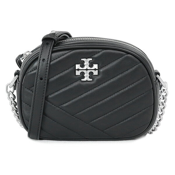 トリーバーチ バッグ（レディース） 【P5倍!6/2(日)23:59迄】トリーバーチ TORY BURCH (90450 002 BLACK-ROLLED NICKEL) 22aw ブラック KIRA CHEVRON SMALL CAMERA BAG ショルダーバッグ バッグ