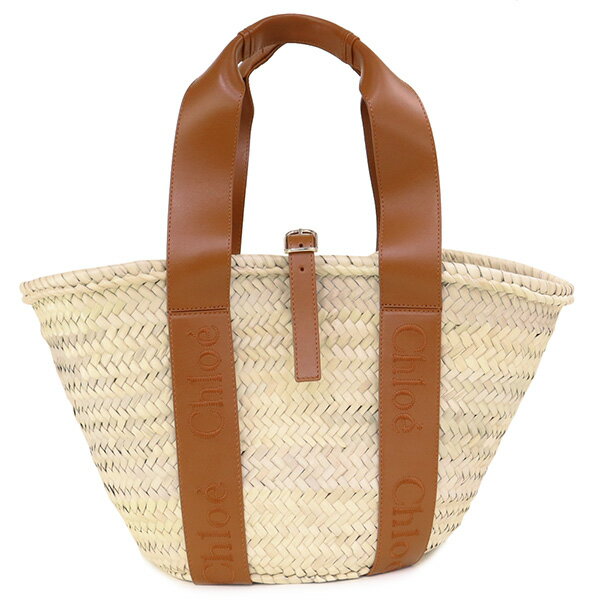 クロエ CHLOE (CHC23SS303J66 247 CARAMEL) 23SSブラウン CHLOE SENSE MEDIUM BUSKET センス ミディアム バスケットレディース バッグ ..