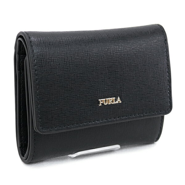 フルラ ギフト 【在庫処分セール】 フルラ FURLA (928985 PU04 B30 ONYX) 18ss ブラック 財布 BABYLON S TRIFOLD 折財布