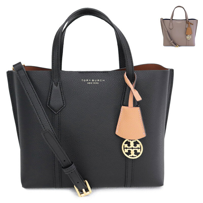 トリーバーチ バッグ（レディース） 【P5倍!6/2(日)23:59迄】トリーバーチ TORY BURCH (81928) 23AW バッグ PERRY SMALL TRIPLE COMPARTMENT TOTE ペリー スモール トリプルコンパートメント トート ハンドバッグ 2way ショルダーバッグ