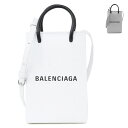 oVAK BALENCIAGA (593826 0AI2N) 23SS obO SHOPPING PHONE HOLDER tHz_[ X}[gtH|[` X}z|[`