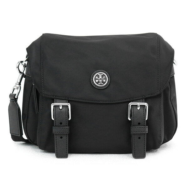 トリーバーチ 可愛いショルダーバッグ レディース トリーバーチ TORY BURCH (85054 001 BLACK) 23SS ブラック VIRGINIA SMALL MESSENGER ヴァージニア バッグ ショルダーバッグ