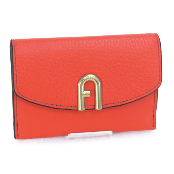 フルラ 名刺入れ 【P5倍!6/2(日)23:59迄】フルラ FURLA (WP00219 BX0053 1548S SPRITZ) 22aw レッド PRIMULA 名刺入れ カードケース