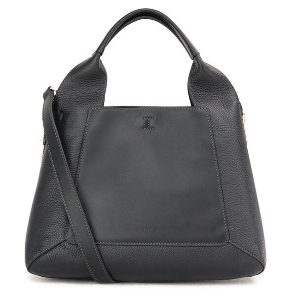 フルラ FURLA (WB00513 BX0181 B7700 NERO ＋ MARMO c) 22awブラック×グレー GILDA ハンドバッグ バッグ 2WAY ショルダーバッグ