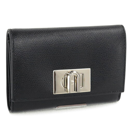 フルラ FURLA (WP00225 ARE000 O6000 NERO) 23SS ブラック 1927 財布 折財布 フルラ FURLA (WP00225 ARE000 O6000 NERO) 23SS ブラック 1927 財布 折財布