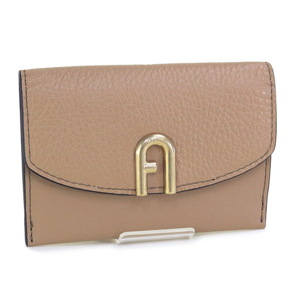 【P5倍!6/2(日)23:59迄】訳あり フルラ FURLA (WP00219 BX0053 1257S GREIGE) 23SS グレージュ PRIMULA カードケース 名刺入れ