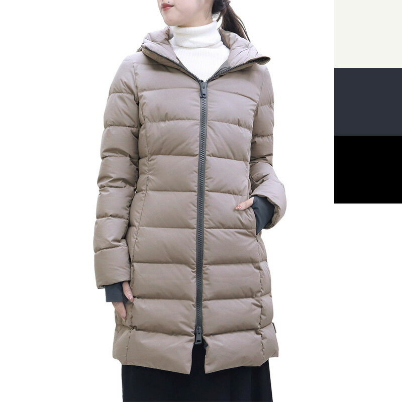 ヘルノ HERNO (PI080DL 11106) 23AW-24AW LAMINAR SLIM GORE-TEX WINDSTOPPER COAT レディース ダウンコート アウター