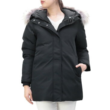 ピレネックス PYRENEX レディース ボルドー BORDEAUX FUR INTL ダウンコート ジャケット アウター ブラック (HWQ025 BLACK)