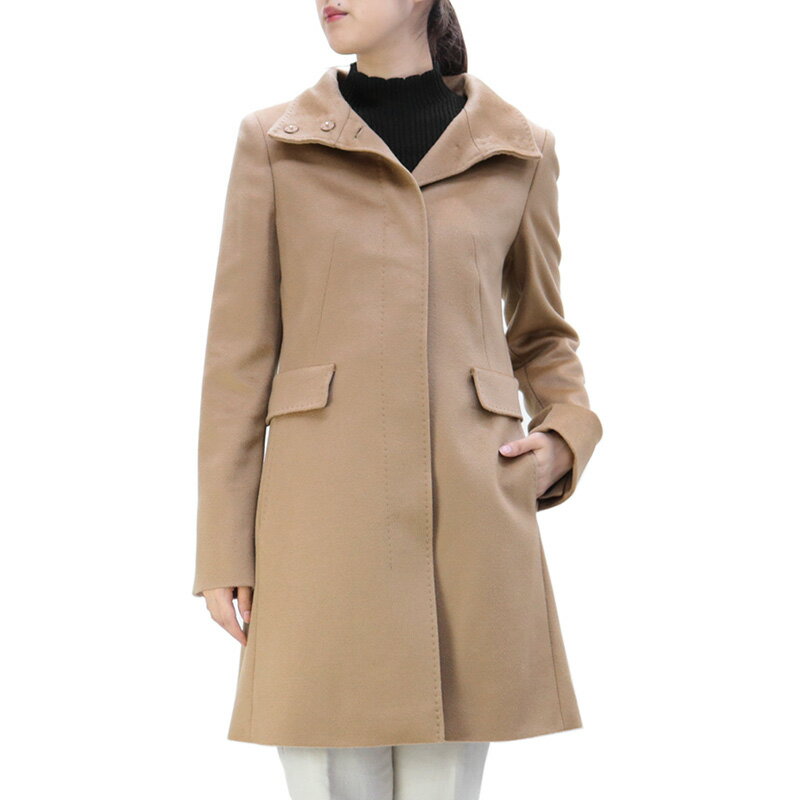 【アウターセール】マックスマーラ ステュディオ MaxMara STUDIO 21aw スタンドカラーコート アウター キャメル (AGNESE 60161619 CAMEL 006)のサムネイル