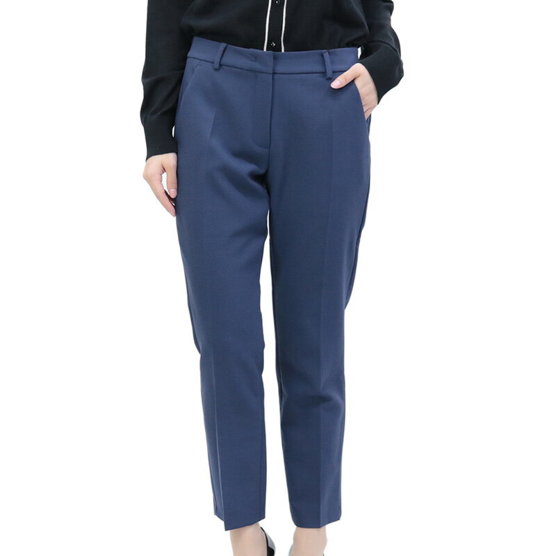 マックスマーラ ウィークエンド MaxMara WEEKEND (PATATA 51361519 NAVY 004) 21aw ネイビー テーパードパンツ ボトムス