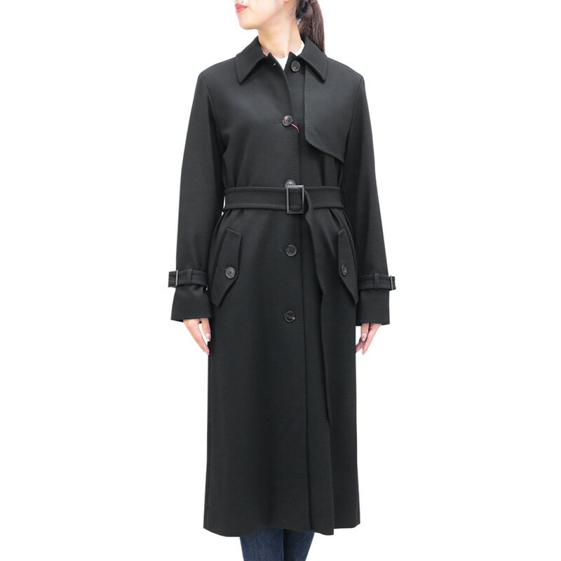 マックスマーラ マックスマーラ ステュディオ MaxMara STUDIO (PANFILO 69060129 BLACK 003) 22aw ブラック コート アウター