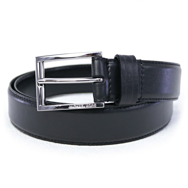 【在庫処分セール】メンズ マイケルコース MICHAEL KORS (39S5TBLY2L BLACK) 18ssブラック ベルト DRESS BELT