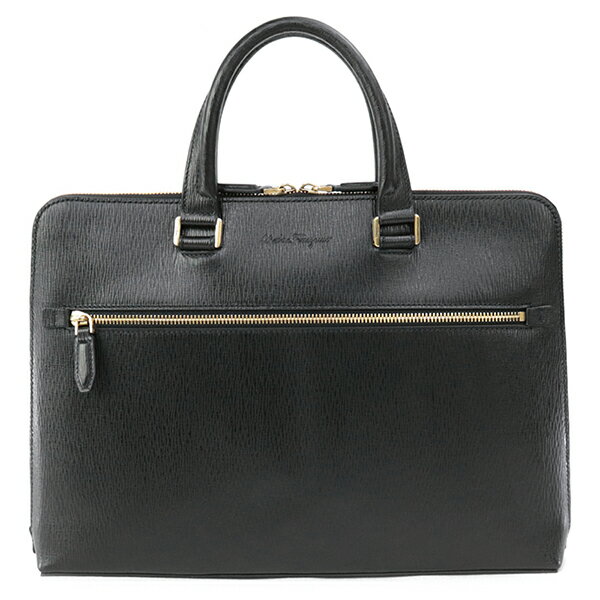 【15日(水)はP10倍!】サルヴァトーレ フェラガモ Salvatore Ferragamo (24 A515 0732519 NERO) 21aw ブラック ビジネスバッグ ブリーフケース カーフ バッグメンズ