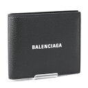 バレンシアガ 財布（メンズ） 【9日(木)20時よりP10倍!】バレンシアガ BALENCIAGA (594549 1IZI3 1090 BLACK/L WHITE) 23SS ブラック×ホワイト メンズ 財布 折財布 カーフ