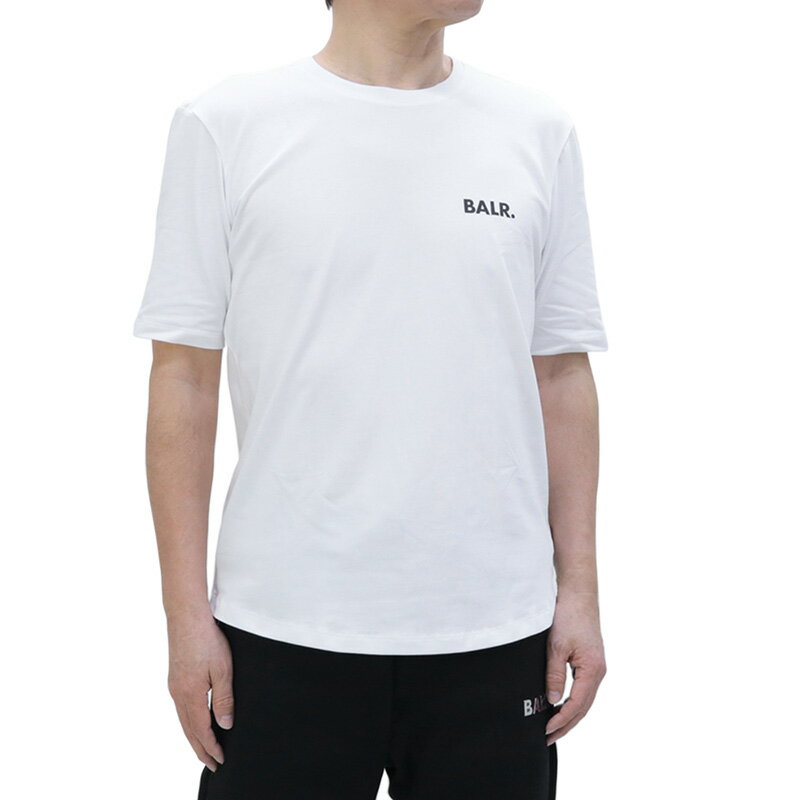 ボーラー BALR. (B1112.1050 BRIGHT WHITE) 22awAthletic Small Branded Chest T-Shirt ホワイト メンズ トップス 半袖 Tシャツ
