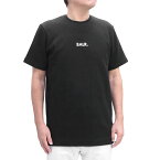 ボーラー BALR.(B1112.1051 JET BLACK) 23SS ブラック Q-Series Straight T-Shirtメンズ トップス 半袖 Tシャツ